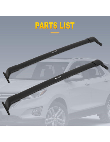 Barras Transversales de Techo OCPTY para Chevrolet Equinox 2019-2021