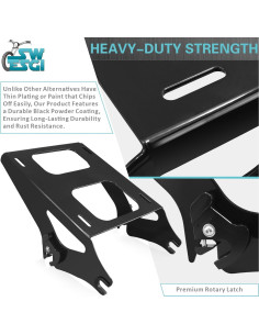 Kit de Hardware de Acoplamiento SWESGI para Portaequipajes Negro 2014-2024 2