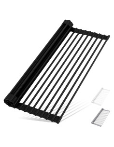 Escurridor de Platos Plegable HANZENMA 43x33 cm Negro