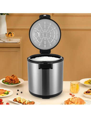 Calentador de Arroz Eléctrico Choayun 23L Acero Inoxidable 100 Tazas