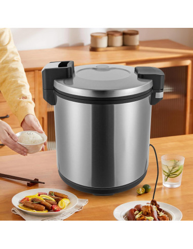 Calentador de Arroz Eléctrico Choayun 23L Acero Inoxidable 100 Tazas