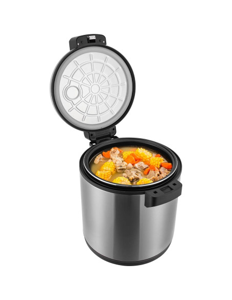 Calentador de Arroz Eléctrico Choayun 23L Acero Inoxidable 100 Tazas