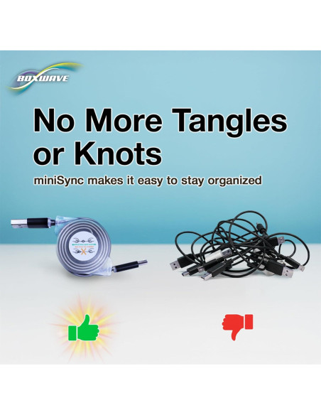 Cable Retráctil BoxWave para Botella LARQ - miniSync 63.5cm