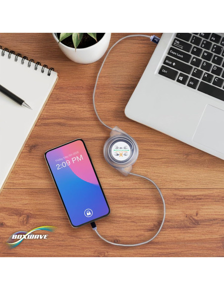 Cable Retráctil BoxWave para Botella LARQ - miniSync 63.5cm