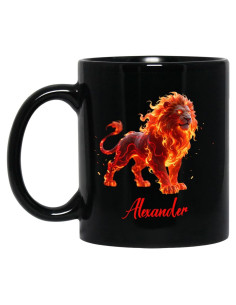 Taza de Cerámica Personalizada León Yeciro 11oz y 15oz