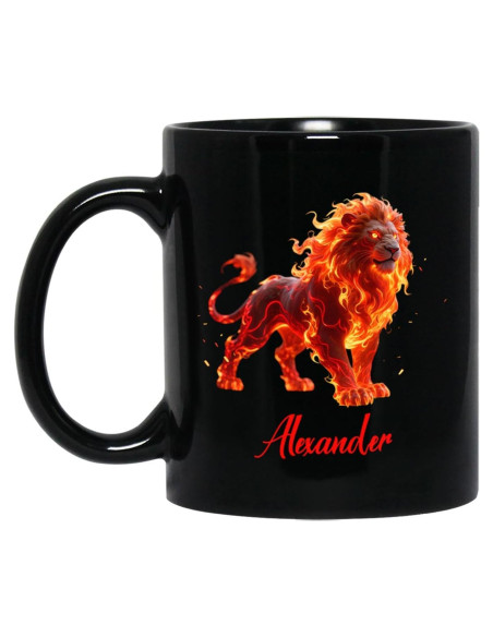 Taza de Cerámica Personalizada León Yeciro 11oz y 15oz