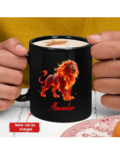 Taza de Cerámica Personalizada León Yeciro 11oz y 15oz 2
