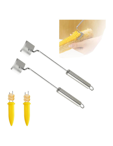 Desgranadores de Maíz LAGAHS Acero Inoxidable 2 Piezas