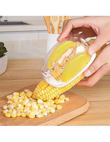 Desgranadora de Maíz Genérico de Acero Inoxidable Compacta