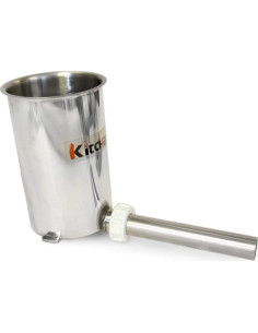 Tubo de Relleno de Acero Inoxidable 3.18 cm El Fabricante de Salchichas 2