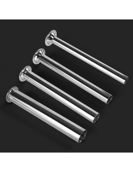 Tubos de Relleno de Salchichas Acero Inoxidable 4 Tamaños LEM