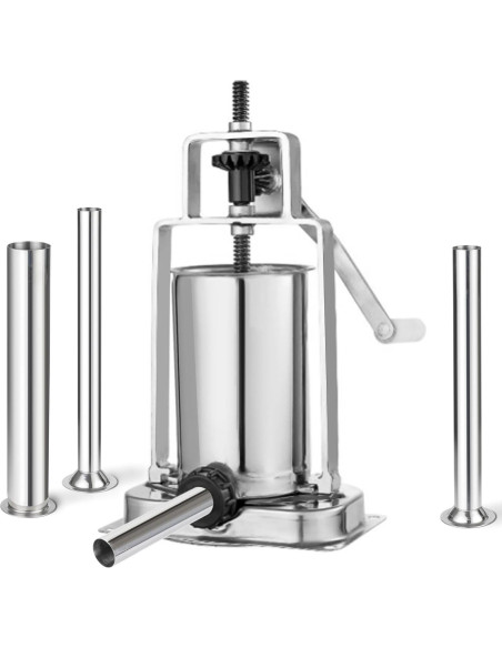 Tubos de Relleno de Salchichas Acero Inoxidable 4 Tamaños LEM