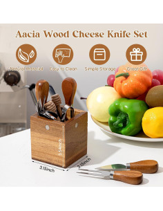 Set de Accesorios para Tablas de Charcutería Hushee 42 Pcs 2