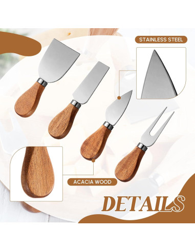 Set de Accesorios para Tablas de Charcutería Hushee 42 Pcs