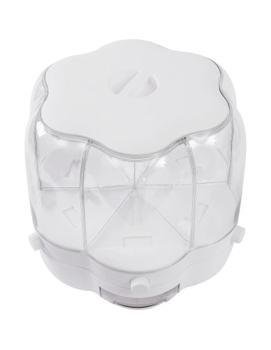 Dispensador de Arroz Rotatorio 6 Compartimentos 12.5kg LOYALHEARTDY