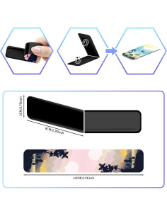 48 Marcadores de Página Magnéticos LUAVIARU - Palmeras de Coco 2