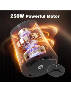 Desmenuzador de Pollo Eléctrico BlueFire 250W 1.5L BPA Free 2