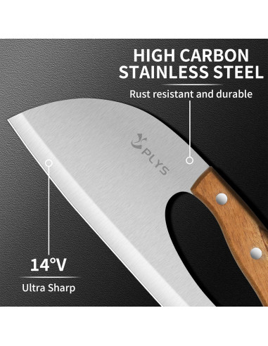 Cuchillo de Deshuese Plys 21.8 cm Acero Inoxidable Profesional