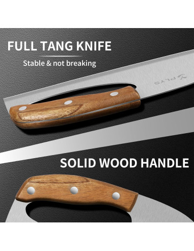 Cuchillo de Deshuese Plys 21.8 cm Acero Inoxidable Profesional