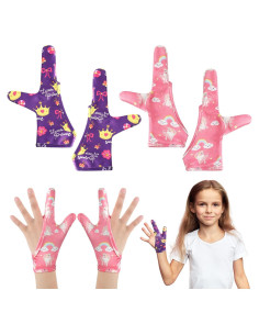Guantes de Protección para Niños Jiuguva - 4 Pcs Anti-Mordedura