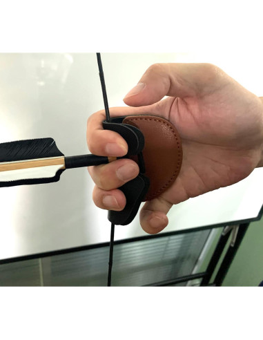 DEERACE Protector de Brazo y Dedo para Tiro con Arco