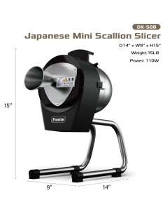 Cortador de Verduras Eléctrico Pantin DX-50B 110W Ajustable 2