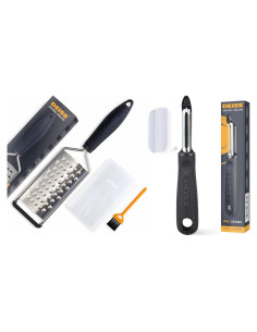 Rallador Grueso Deiss PRO y Pelador de Verduras Ergonómico