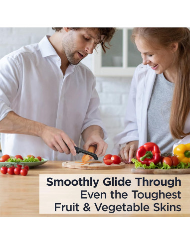 Rallador Grueso Deiss PRO y Pelador de Verduras Ergonómico