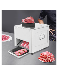 Cortadora de Carne Eléctrica LIANDU-US 850W 150 kg/h 15mm
