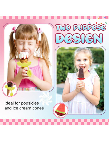 6 Soportes de Silicona para Paletas Buseeau a Prueba de Goteo