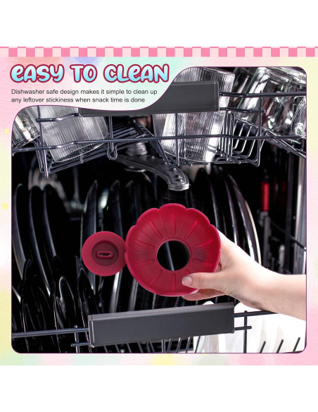 6 Soportes de Silicona para Paletas Buseeau a Prueba de Goteo