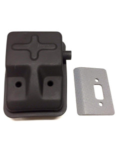 Caja de Escape Silenciador 43cc 49cc Metal para Bicicleta Scooter