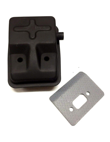 Caja de Escape Silenciador 43cc 49cc Metal para Bicicleta Scooter