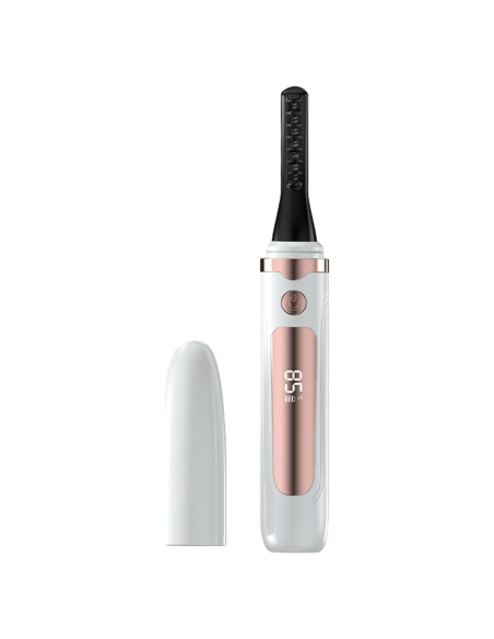 Rizador de Pestañas Eléctrico DGSHRHD Blanco con Pantalla LED