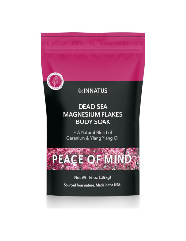 Flakes de Magnesio del Mar Muerto Pure Clarity 396g - Baño Relajante Ylang Ylang