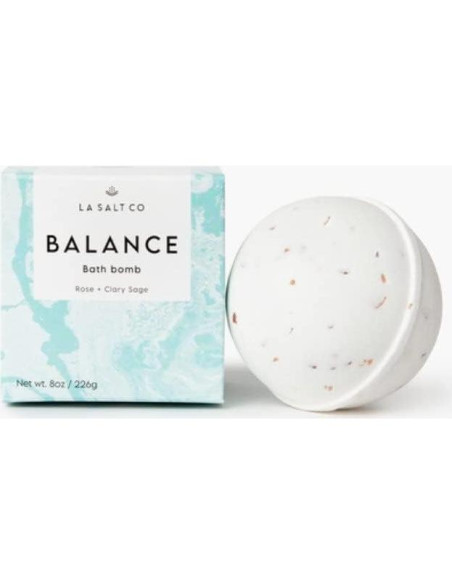 Colección Cuidado Personal LA SALT CO - Bomba de Baño y Sal Rosa