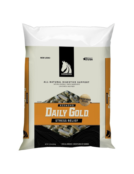 Daily Gold REDMOND 6.8 KG Pellets Alivio Estrés Caballos