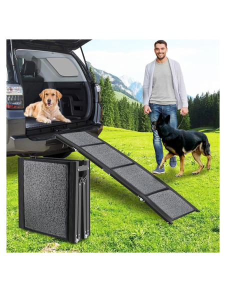 Rampa Plegable para Perros MuzeFansi 160x43cm Antideslizante