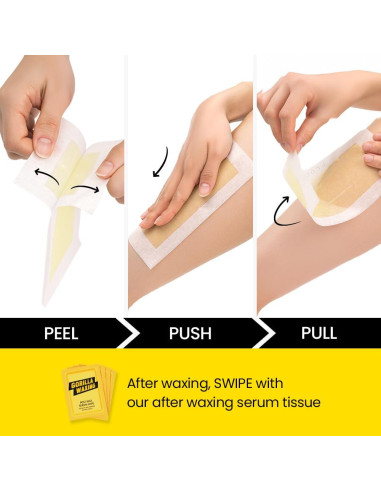 Kit de Ceras para Depilar EBIN KOREA - 28 Ceras + 4 Toallitas