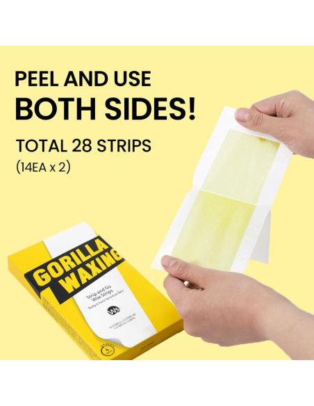 Kit de Ceras para Depilar EBIN KOREA - 28 Ceras + 4 Toallitas