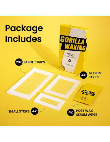 Kit de Ceras para Depilar EBIN KOREA - 28 Ceras + 4 Toallitas