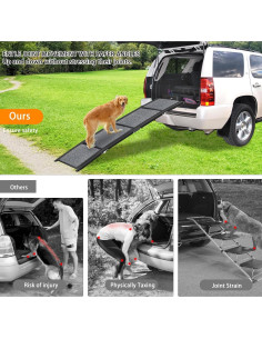 Rampa Plegable para Perros MuzeFansi 160x43cm Antideslizante 2