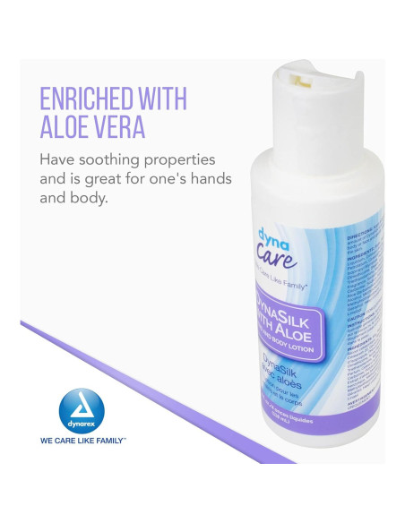 Loción Hidratante Dynarex DynaSilk con Aloe 113.4 g