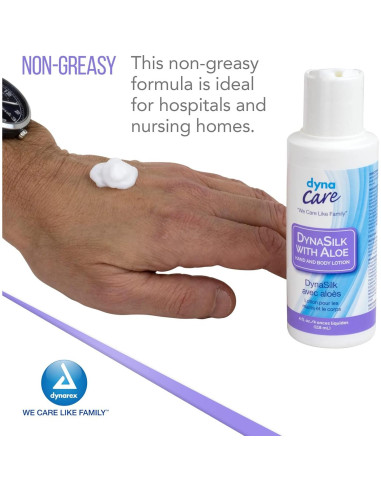 Loción Hidratante Dynarex DynaSilk con Aloe 113.4 g
