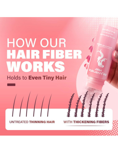 Fibras para Cabello Fino Rejuvenate - Marrón Medio 27.5g