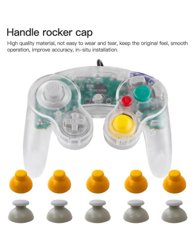 10 Tapas de Joystick Analógico Reemplazo para GameCube USonline911