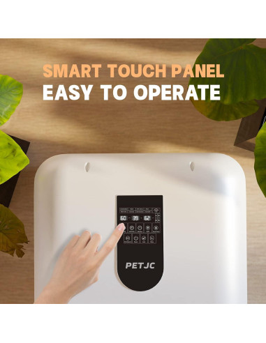 Secadora Automática para Mascotas PETJC AU01-L 71L Blanca