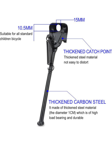 Soporte de Bicicleta Plegable USONG para Niños 16" (40.64 cm)