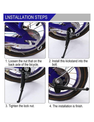 Soporte de Bicicleta Plegable USONG para Niños 16" (40.64 cm)