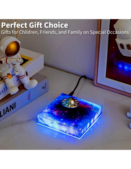Lámpara Flotante Magnética Brabola UFO 10.8cm RGB Táctil